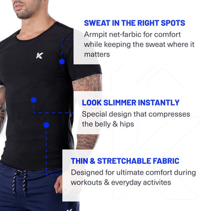 FlexWear™ Men's Sweat Trapping T-Shirt